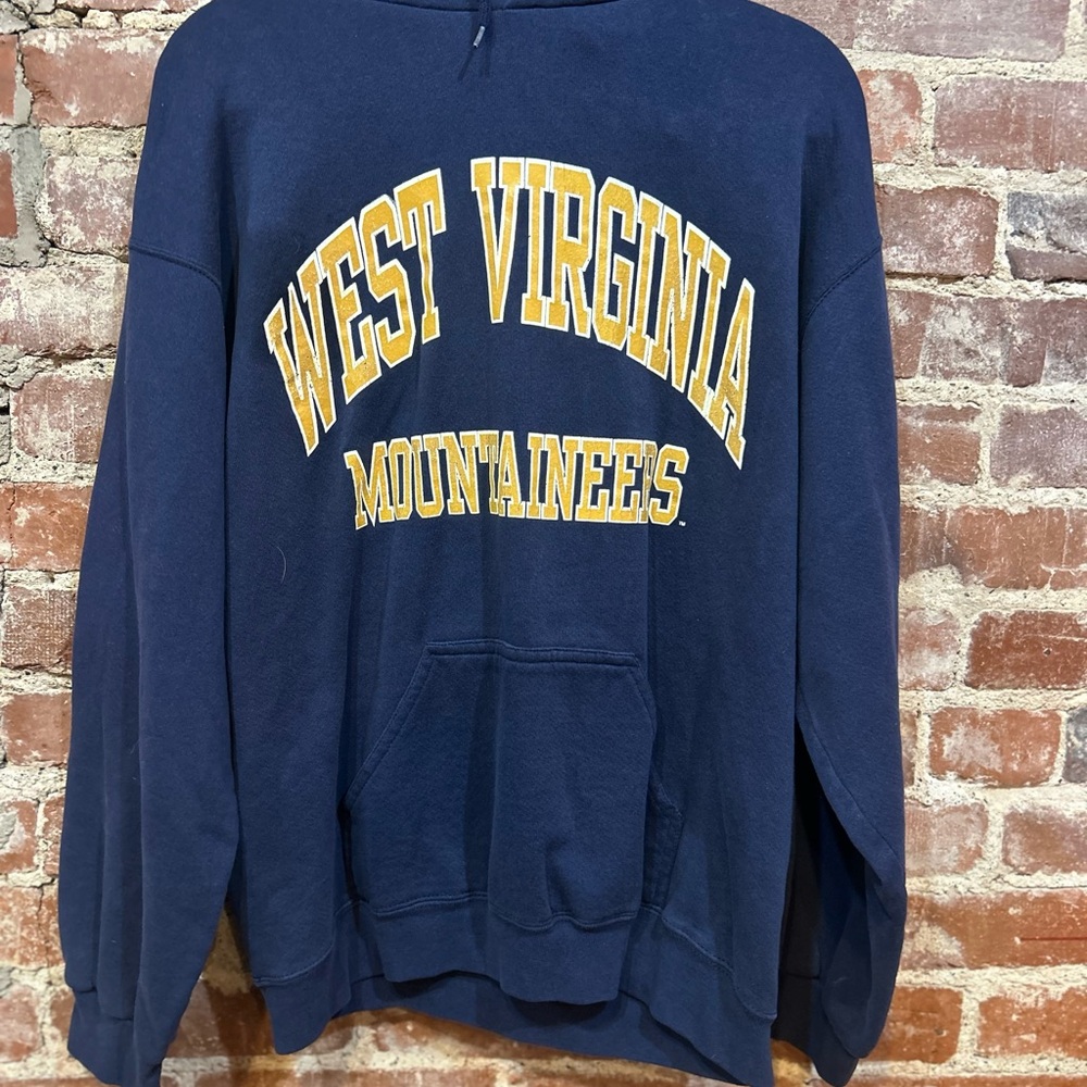 West Virginia Mountaineers Navy Sweater